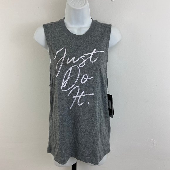 Nike Tops - Nike Dry-Fit Gray Tank Top Workout Shirt XS